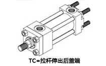 TC方式YGC/YGD拉桿液壓缸